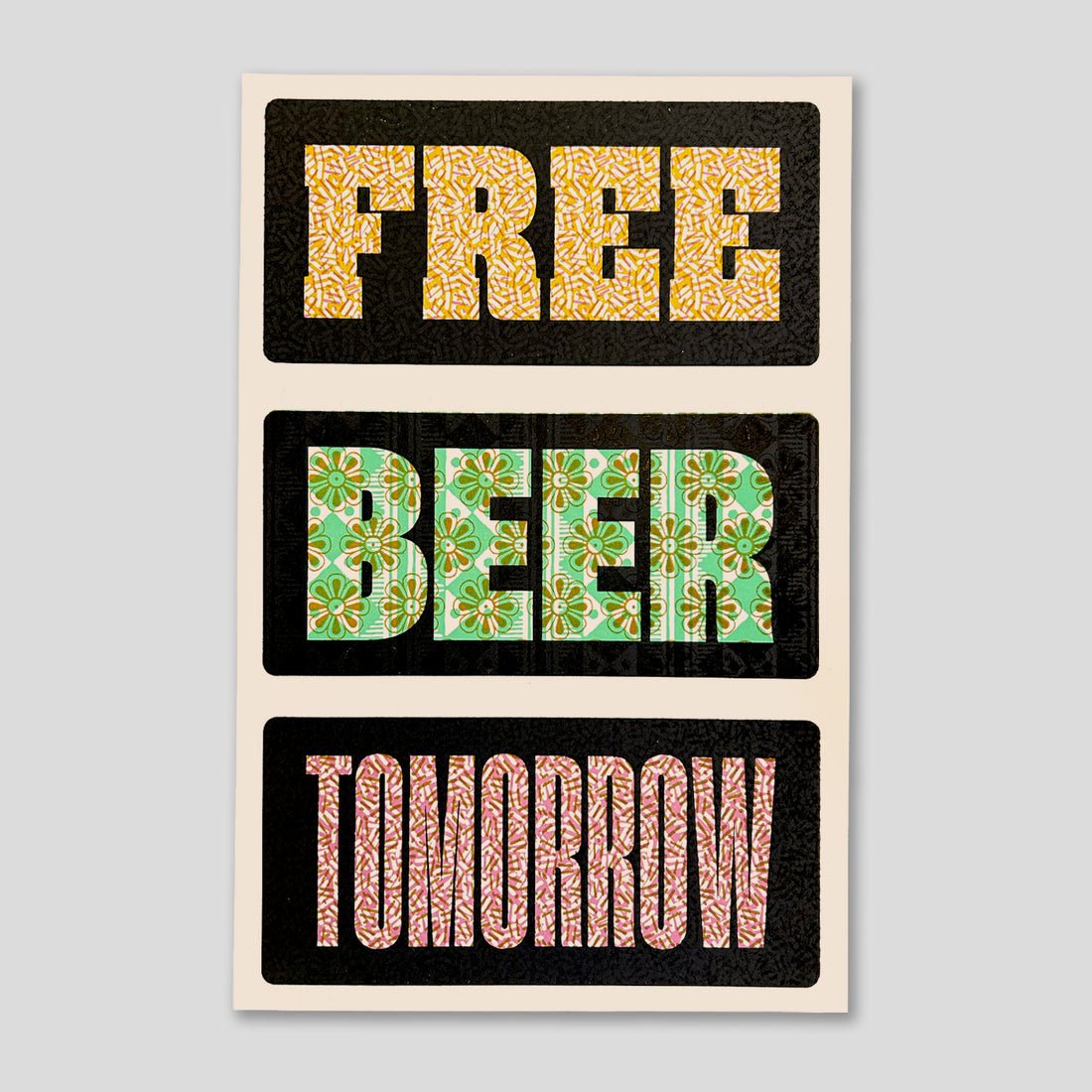 Free Beer Tomorrow