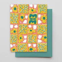 Mom Squares - Blue